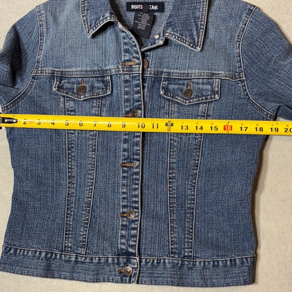 Roots Denim Blue Jean Jacket - Picture 10 of 12
